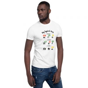 T-shirt White Unisexe – My Typical Day
