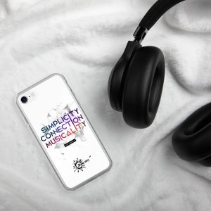 Coque pour iPhone White – Simplicity – Connection – Musicality