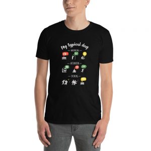 T-shirt Black Unisexe – My Typical Day