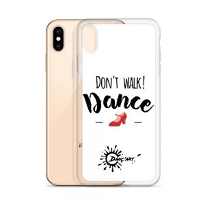 Coque White iPhone -Don’t Walk ! Dance