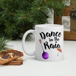Mug Blanc Brillant – Dance in the Rain