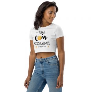 Crop top White – Toss A Coin To Your Dancer
