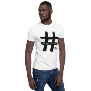 T-shirt Unisexe White – #ON EST LAAAAA 2