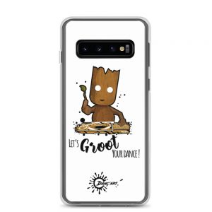 Coque Samsung White – Let’s Groot your dance !