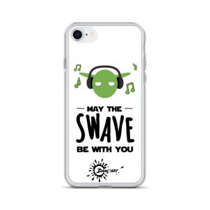 Coque White iPhone – May The SWAVE Be With You