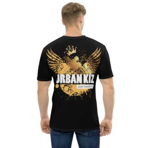 T-shirt pour Homme Black – URBAN KIZ -Just Dance it – GOLD