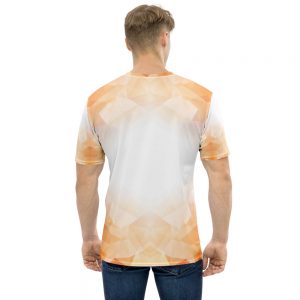T-shirt pour Homme White – Low Poly Fire