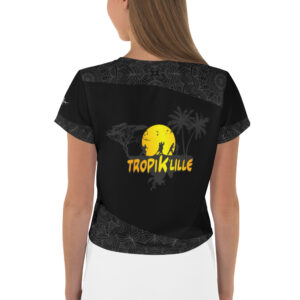 T-shirt Crop-Top Black – TropiK’Lille Mandala