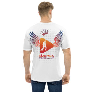 T-shirt pour Homme White – Kizomba Performance Design
